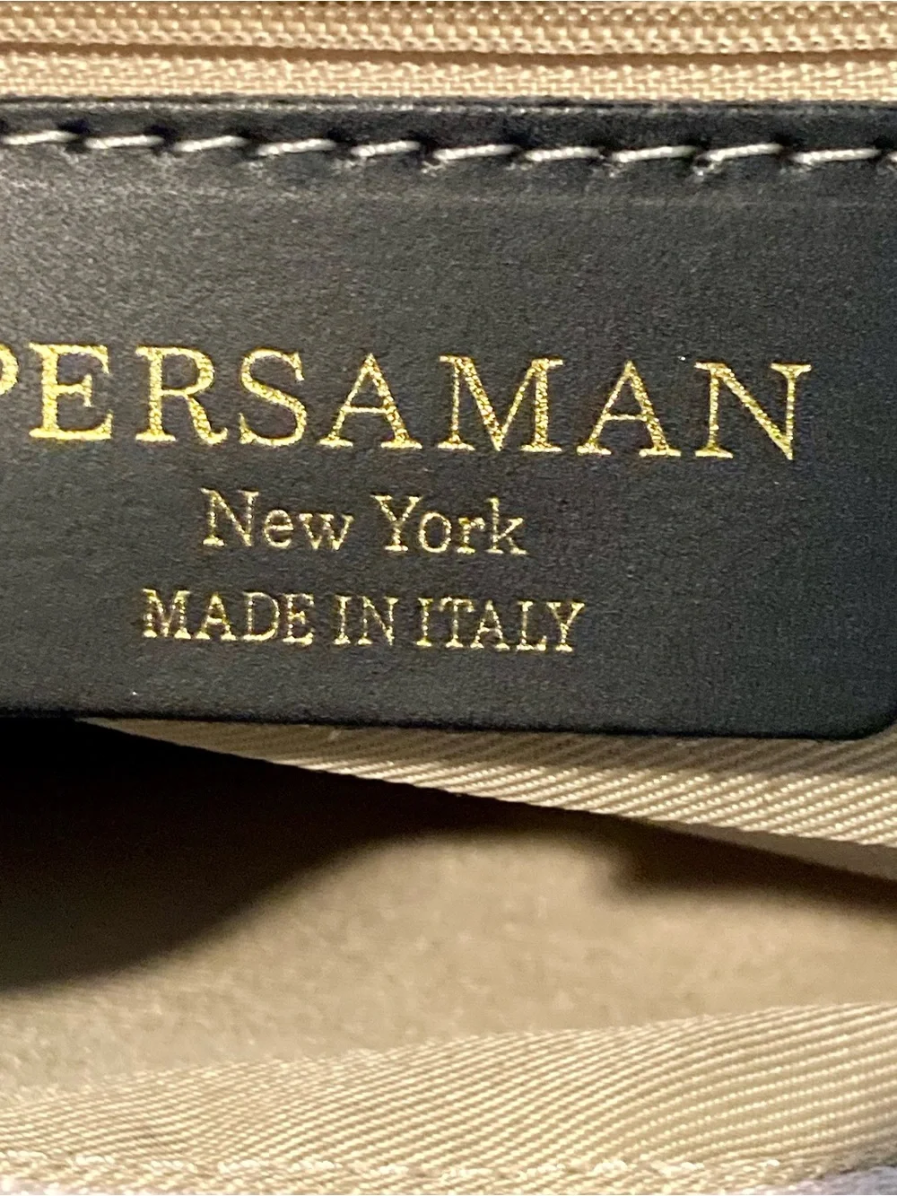 NWT PERSAMAN New York satchel/ convertible crossbody